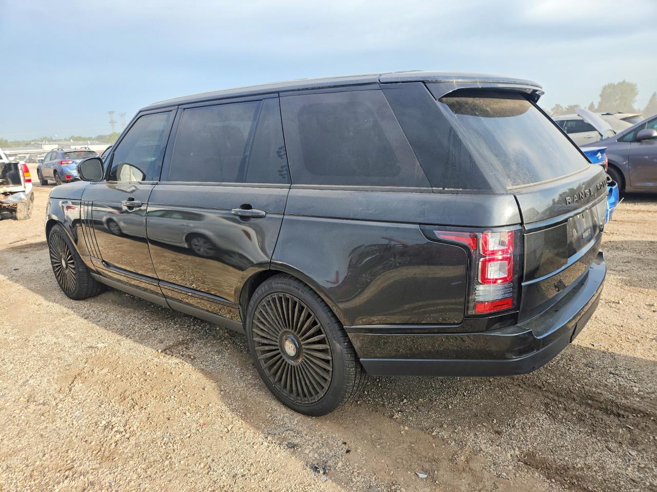 2014 Land Rover Range Rover Supercharged Black vin: SALGS3TF2EA167917