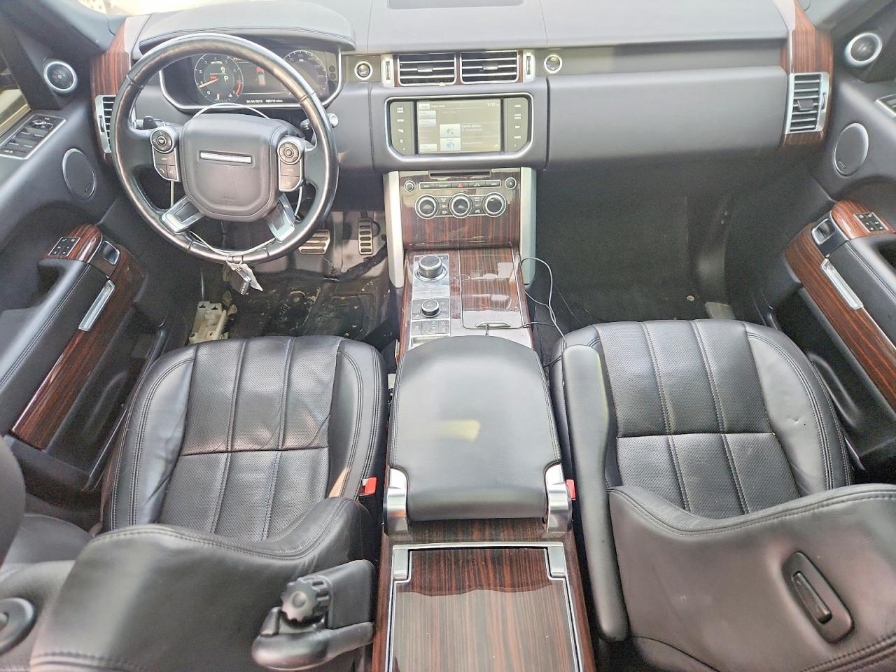 2014 Land Rover Range Rover Supercharged Black vin: SALGS3TF2EA167917