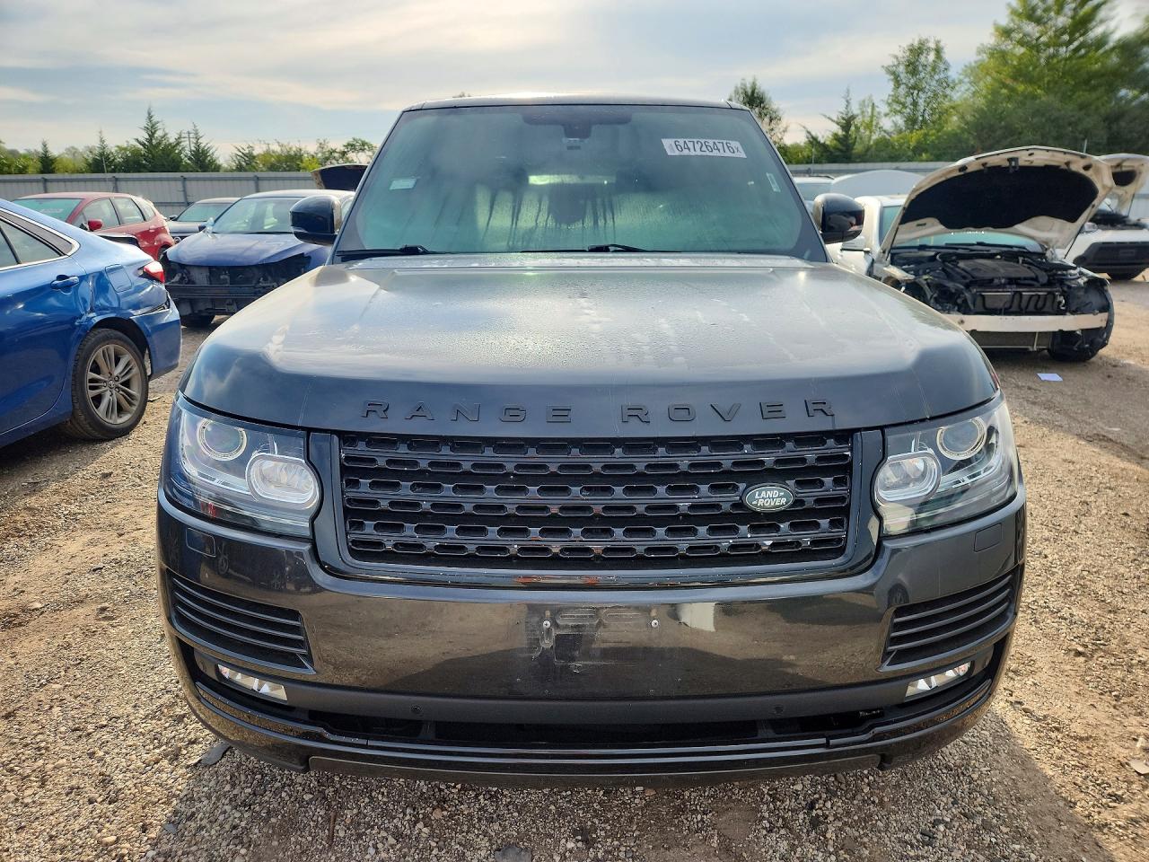 2014 Land Rover Range Rover Supercharged Black vin: SALGS3TF2EA167917