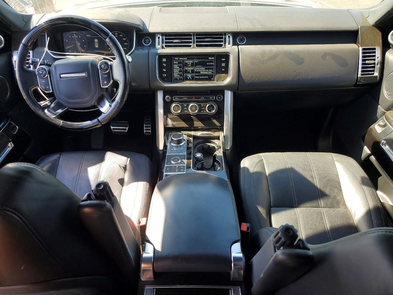 2014 Land Rover Range Rover Supercharged Black vin: SALGS3TF2EA183230