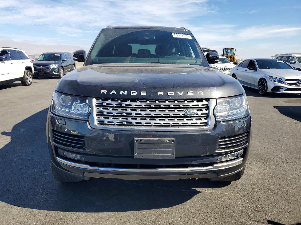 2014 Land Rover Range Rover Supercharged Black vin: SALGS3TF2EA183230