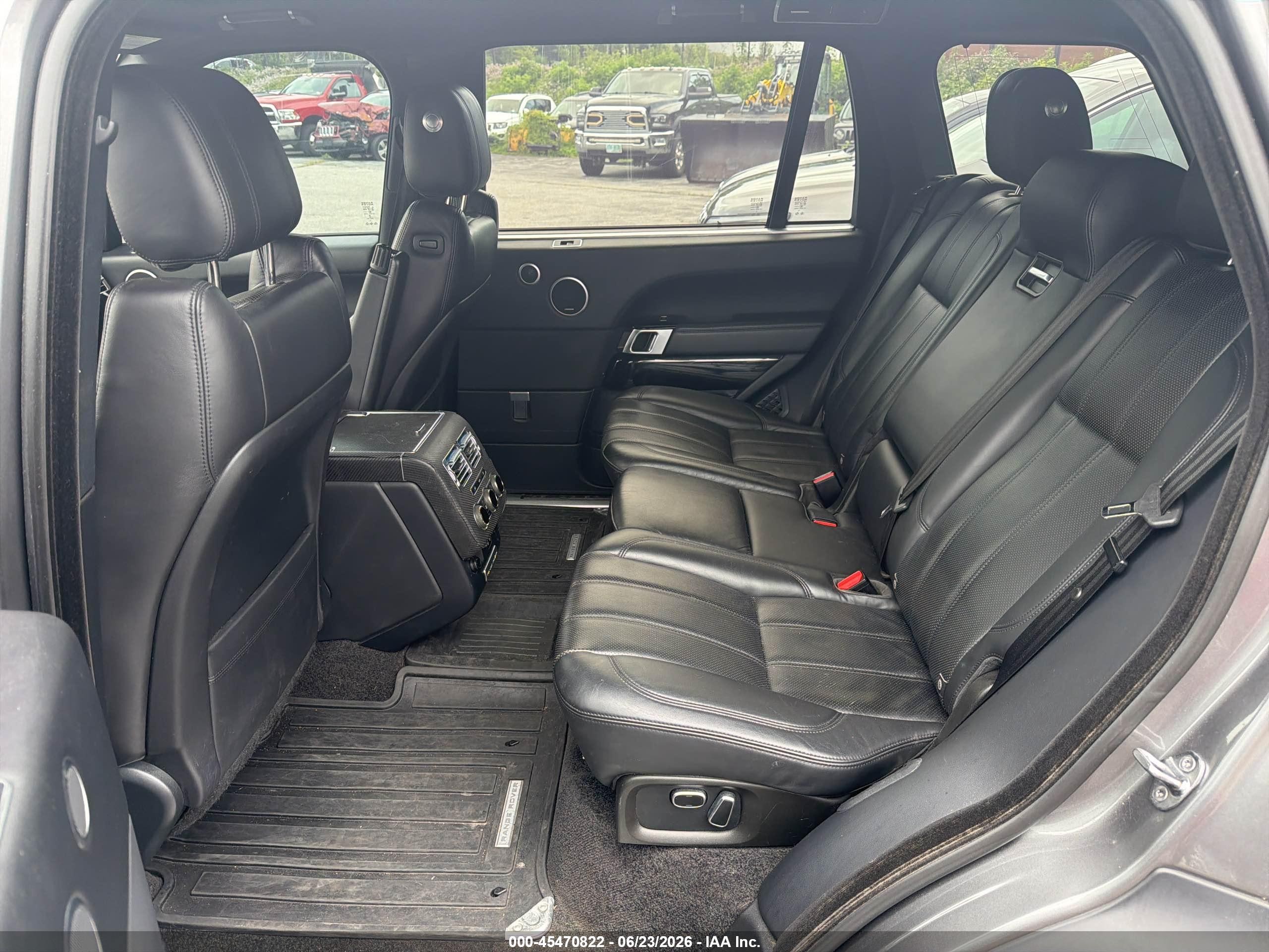 2015 Land Rover Range Rover 5.0l V8 Supercharged Gray vin: SALGS3TF2FA203073