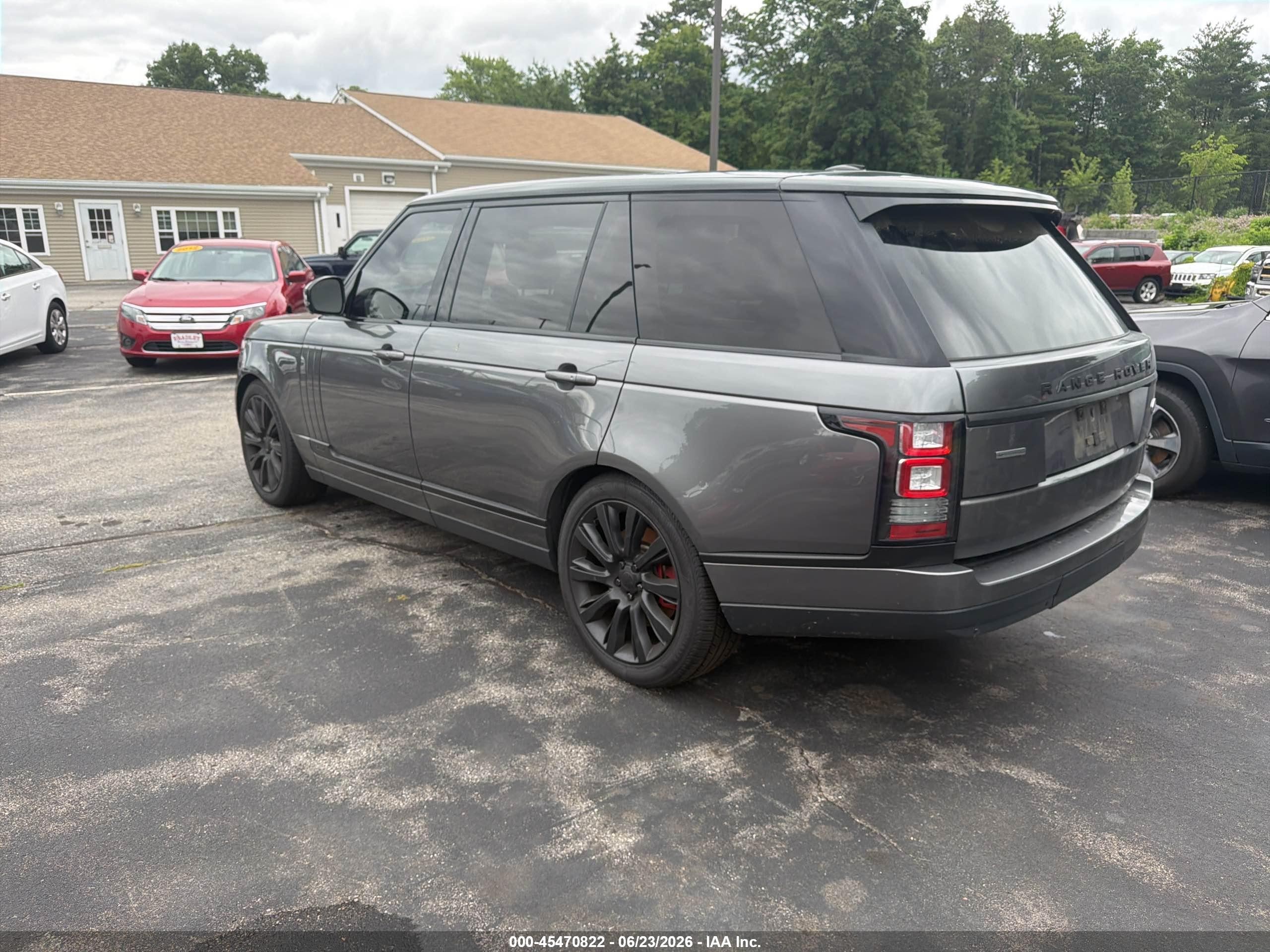 2015 Land Rover Range Rover 5.0l V8 Supercharged Gray vin: SALGS3TF2FA203073