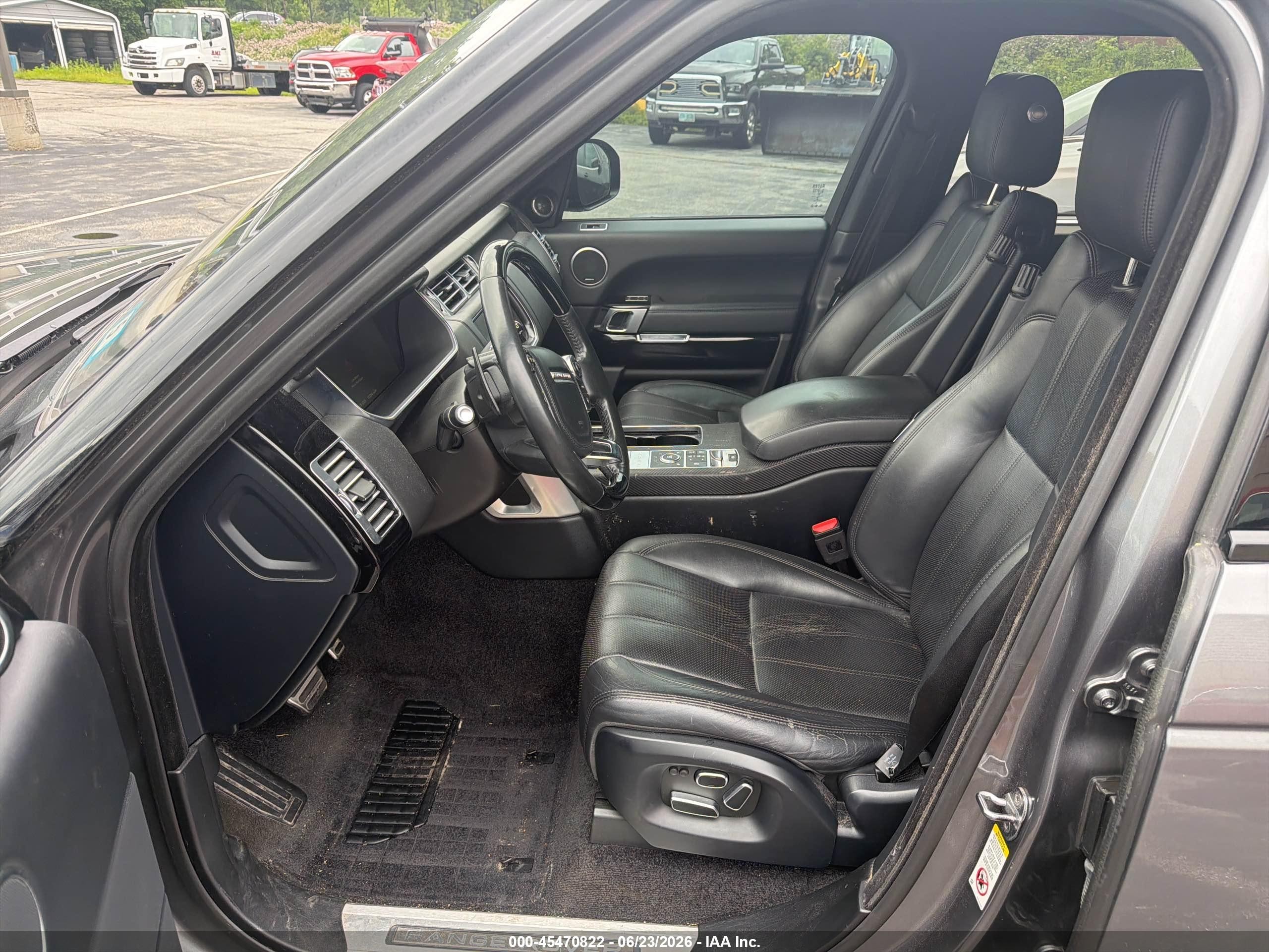 2015 Land Rover Range Rover 5.0l V8 Supercharged Gray vin: SALGS3TF2FA203073