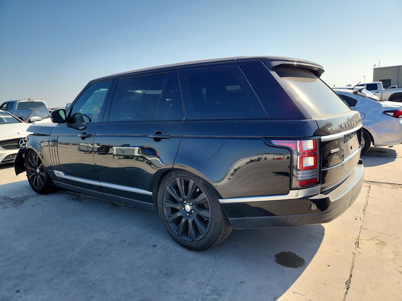 2014 Land Rover Range Rover Supercharged Black vin: SALGS3TF7EA163622