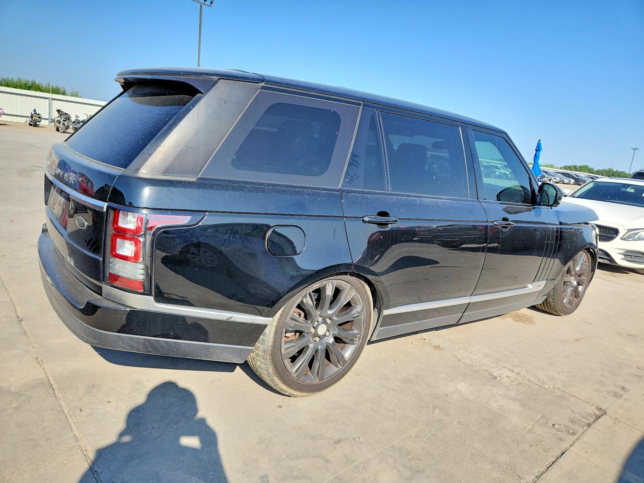 2014 Land Rover Range Rover Supercharged Black vin: SALGS3TF7EA163622