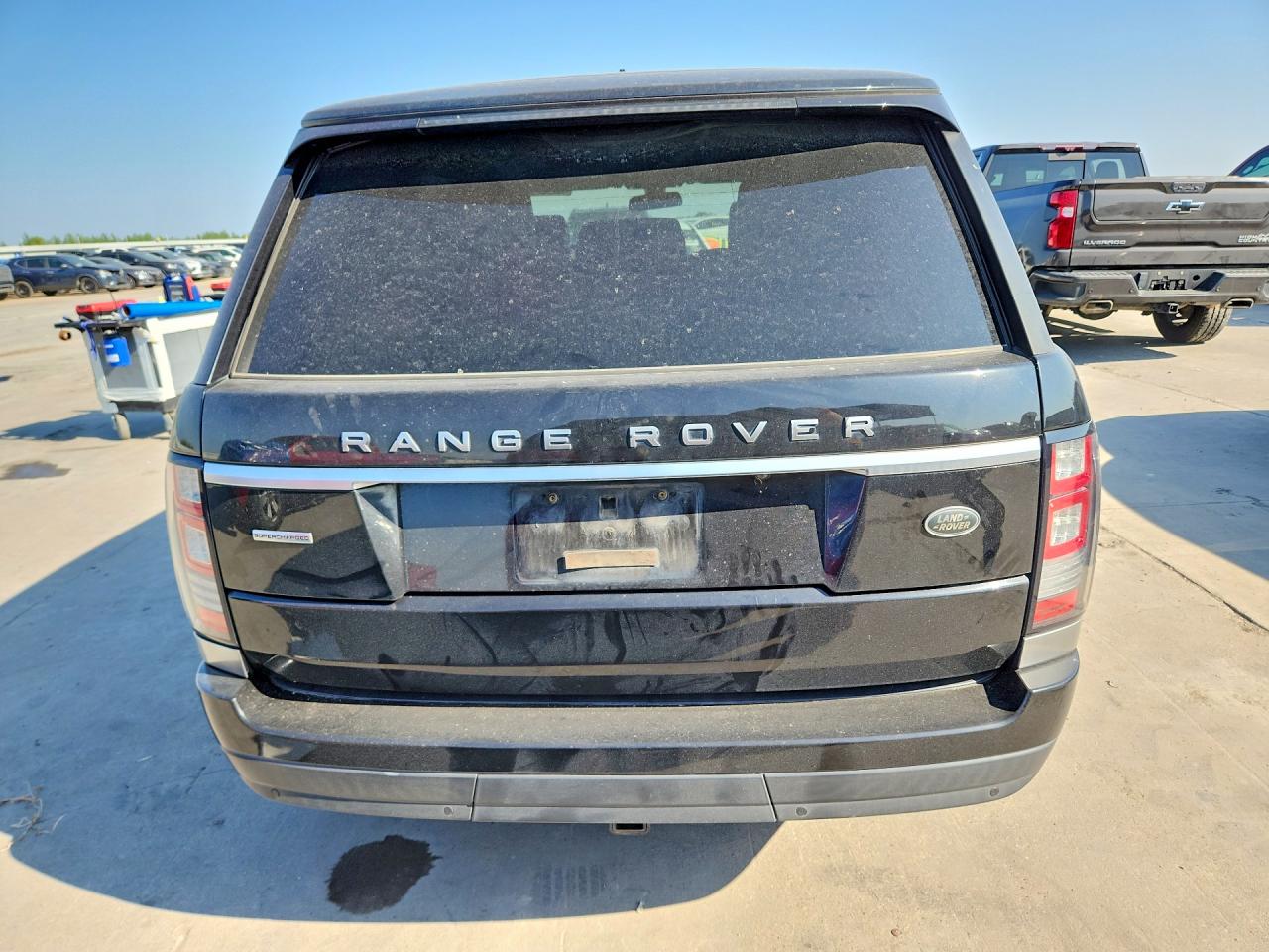 2014 Land Rover Range Rover Supercharged Black vin: SALGS3TF7EA163622