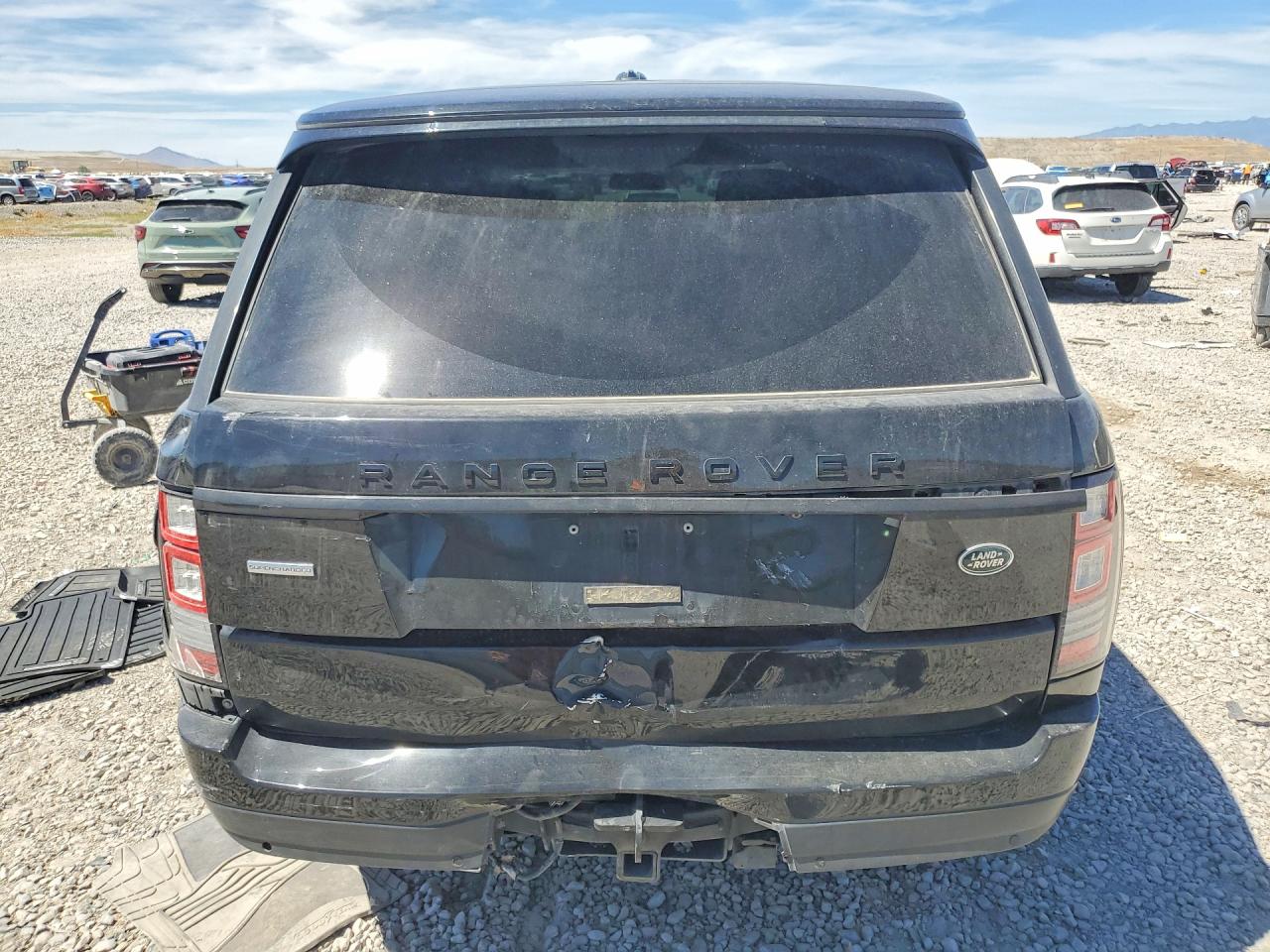 2014 Land Rover Range Rover Supercharged Black vin: SALGS3TF7EA192604