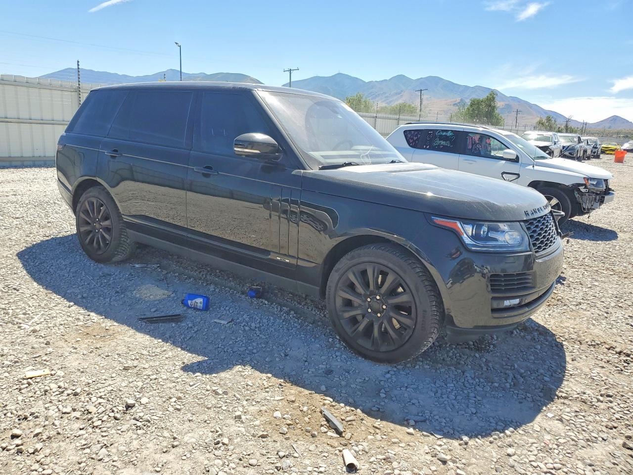 2014 Land Rover Range Rover Supercharged Black vin: SALGS3TF7EA192604