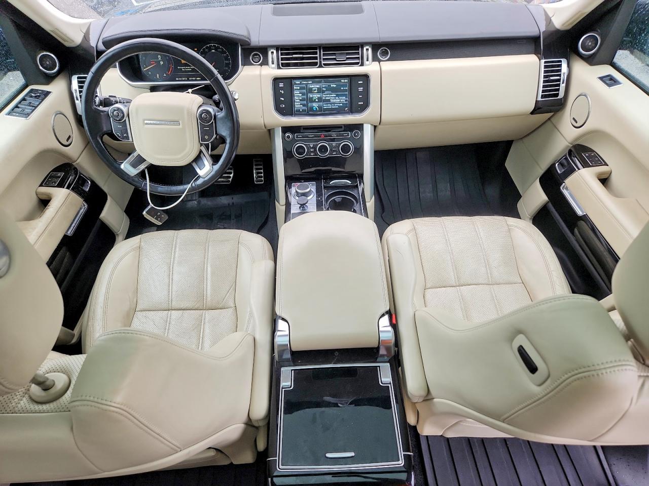 2014 Land Rover Range Rover Supercharged Gray vin: SALGS3TF8EA165055