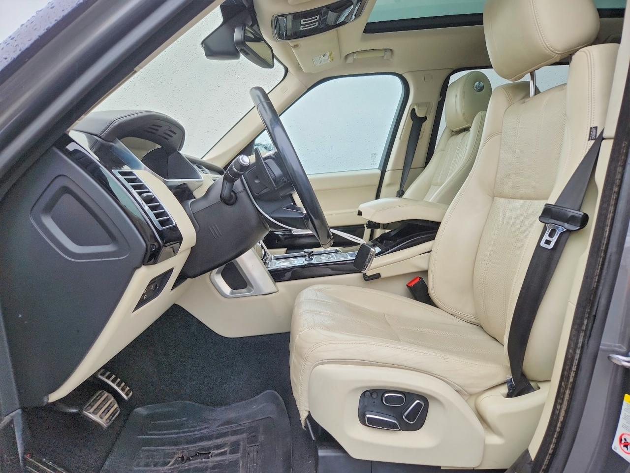 2014 Land Rover Range Rover Supercharged Gray vin: SALGS3TF8EA165055