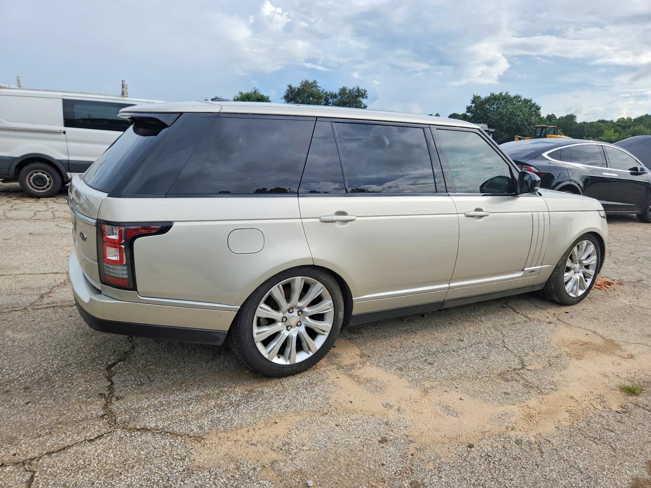 2014 Land Rover Range Rover Supercharged Золотой vin: SALGS3TF8EA181174