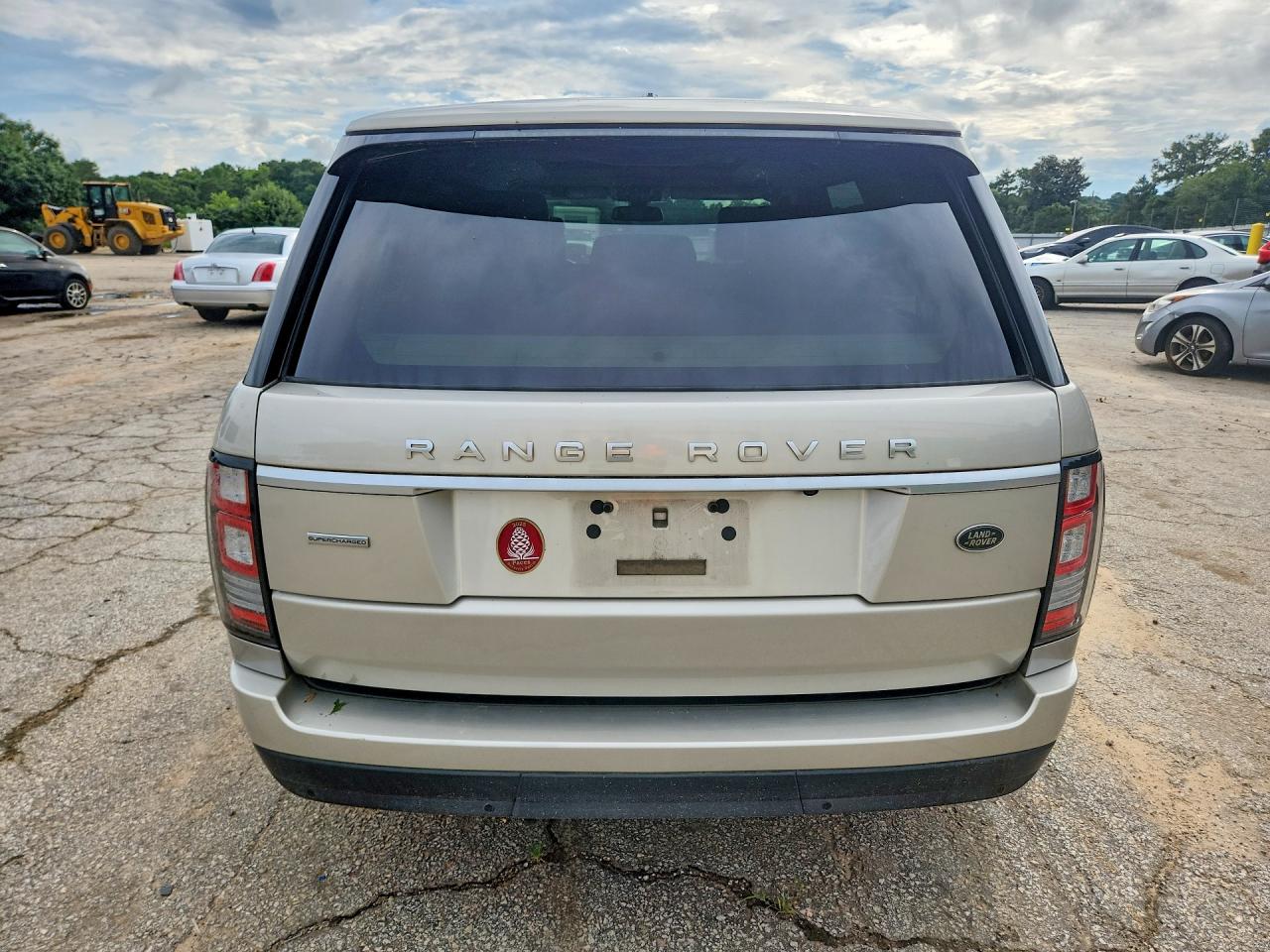 2014 Land Rover Range Rover Supercharged Золотой vin: SALGS3TF8EA181174