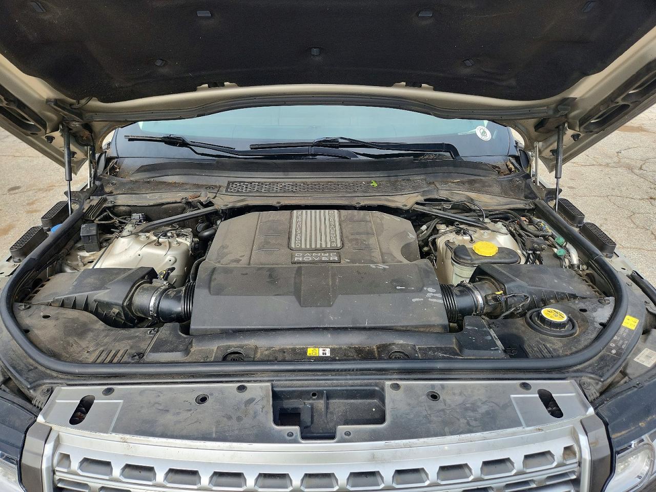 2014 Land Rover Range Rover Supercharged Золотой vin: SALGS3TF8EA181174