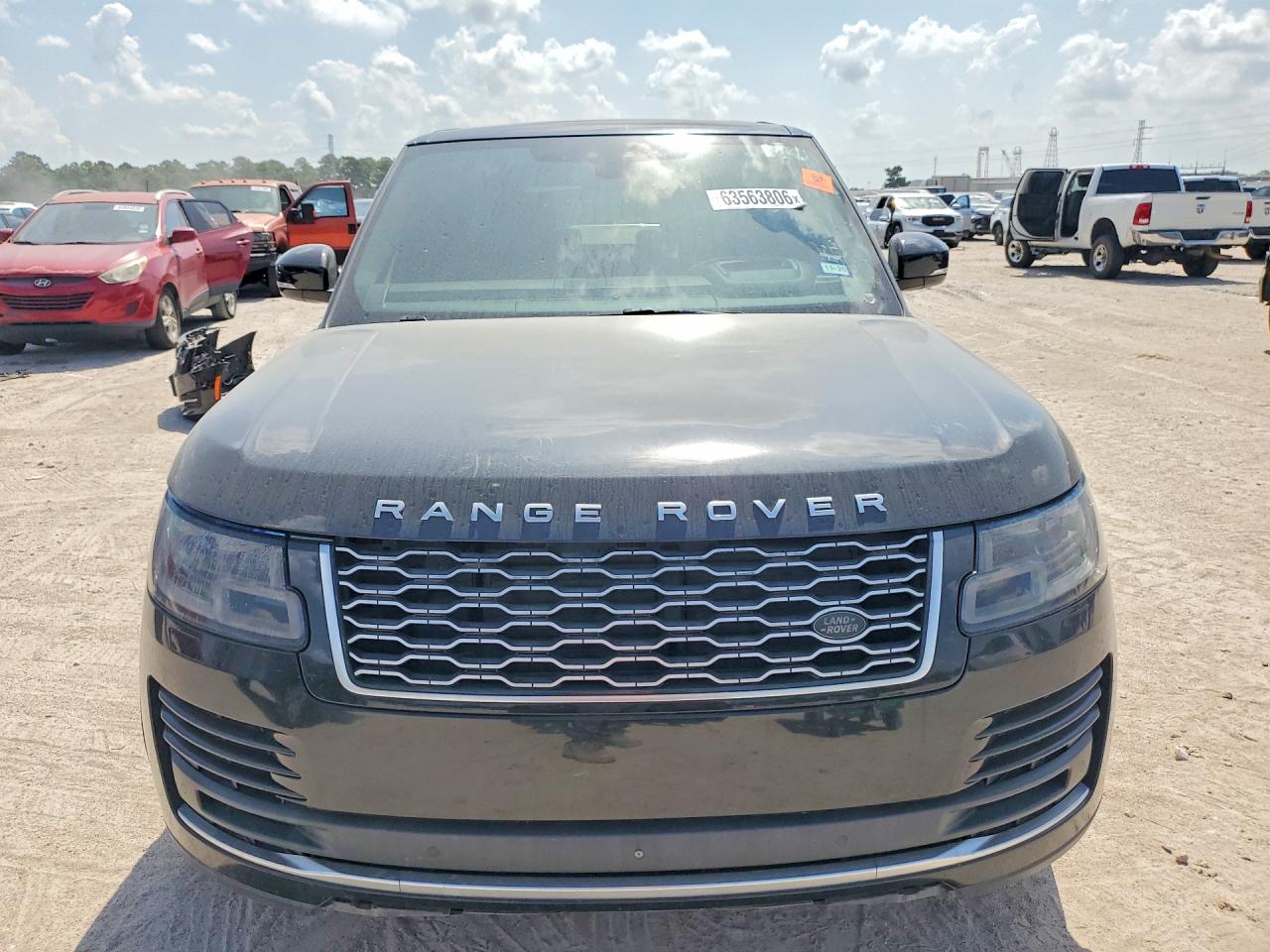 2018 Land Rover Range Rover Supercharged Black vin: SALGS5RE1JA502833