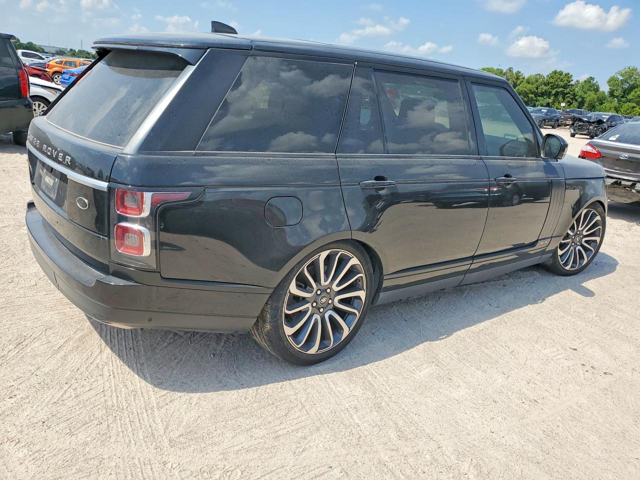 2018 Land Rover Range Rover Supercharged Black vin: SALGS5RE1JA502833