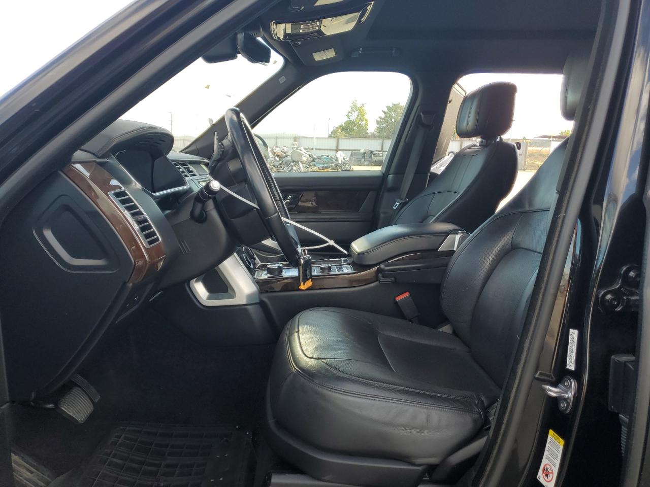 2018 Land Rover Range Rover Supercharged Черный vin: SALGS5REXJA381865