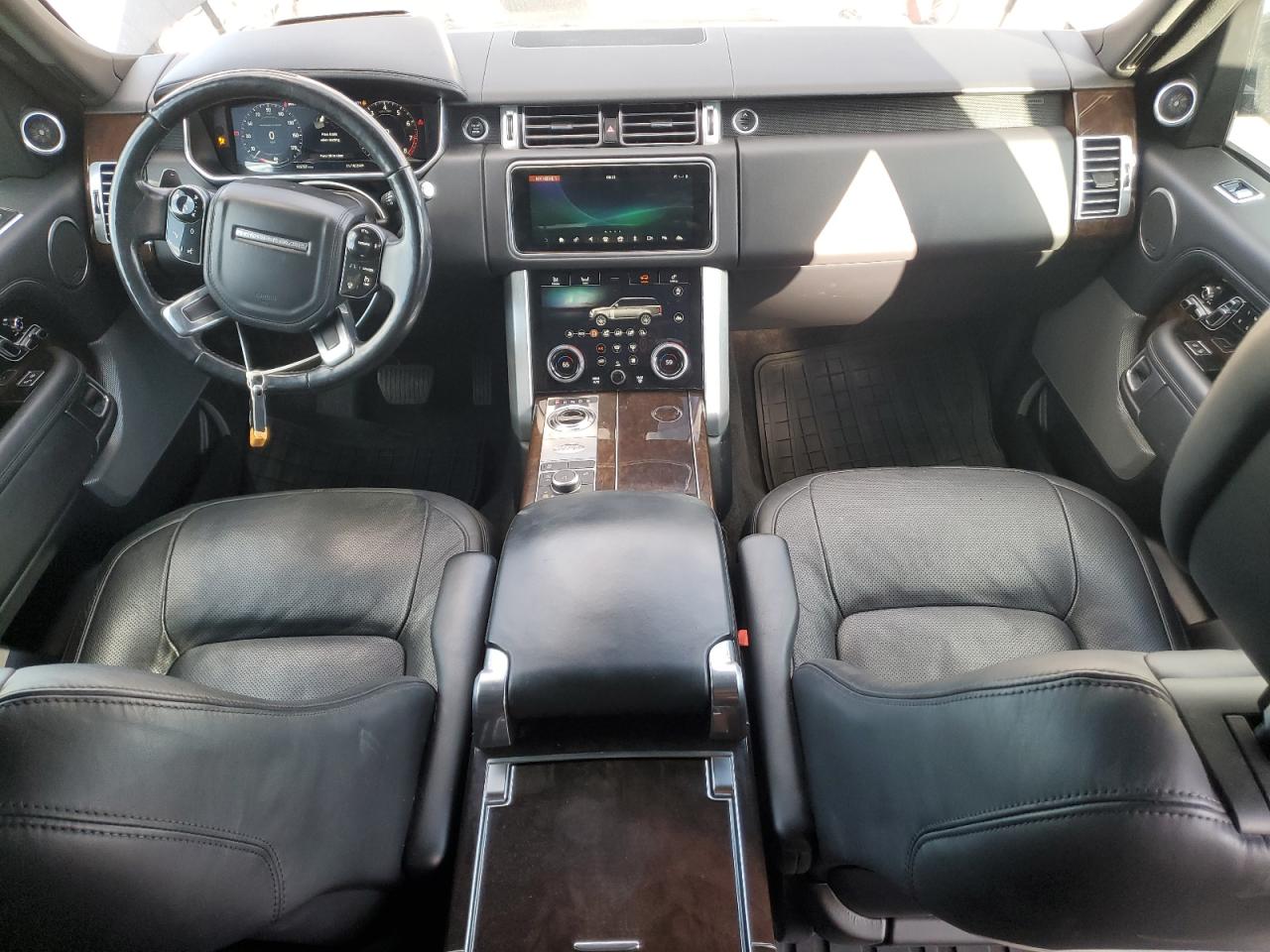 2018 Land Rover Range Rover Supercharged Черный vin: SALGS5REXJA381865