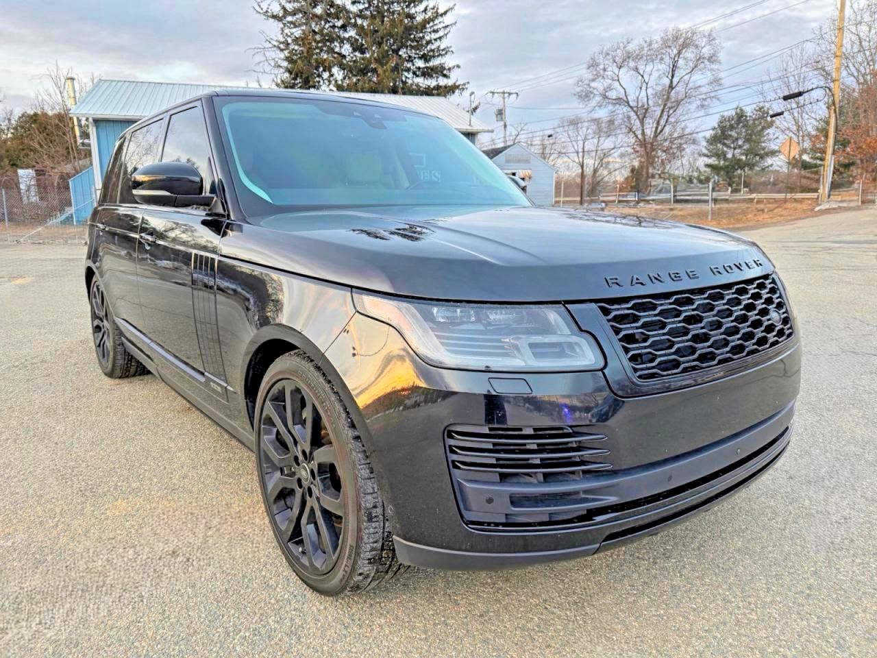 2020 Land Rover Range Rover P525 Hse Black vin: SALGS5SE0LA579304