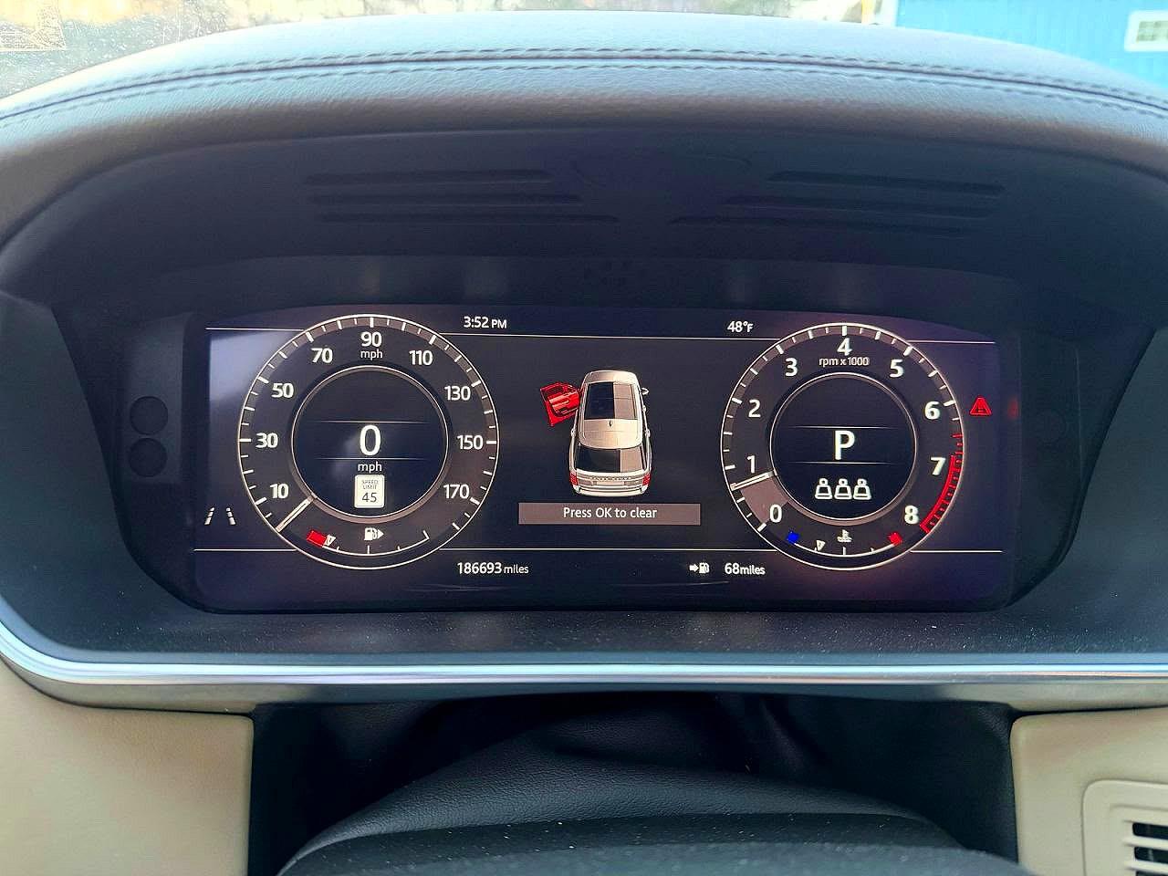 2020 Land Rover Range Rover P525 Hse Black vin: SALGS5SE0LA579304