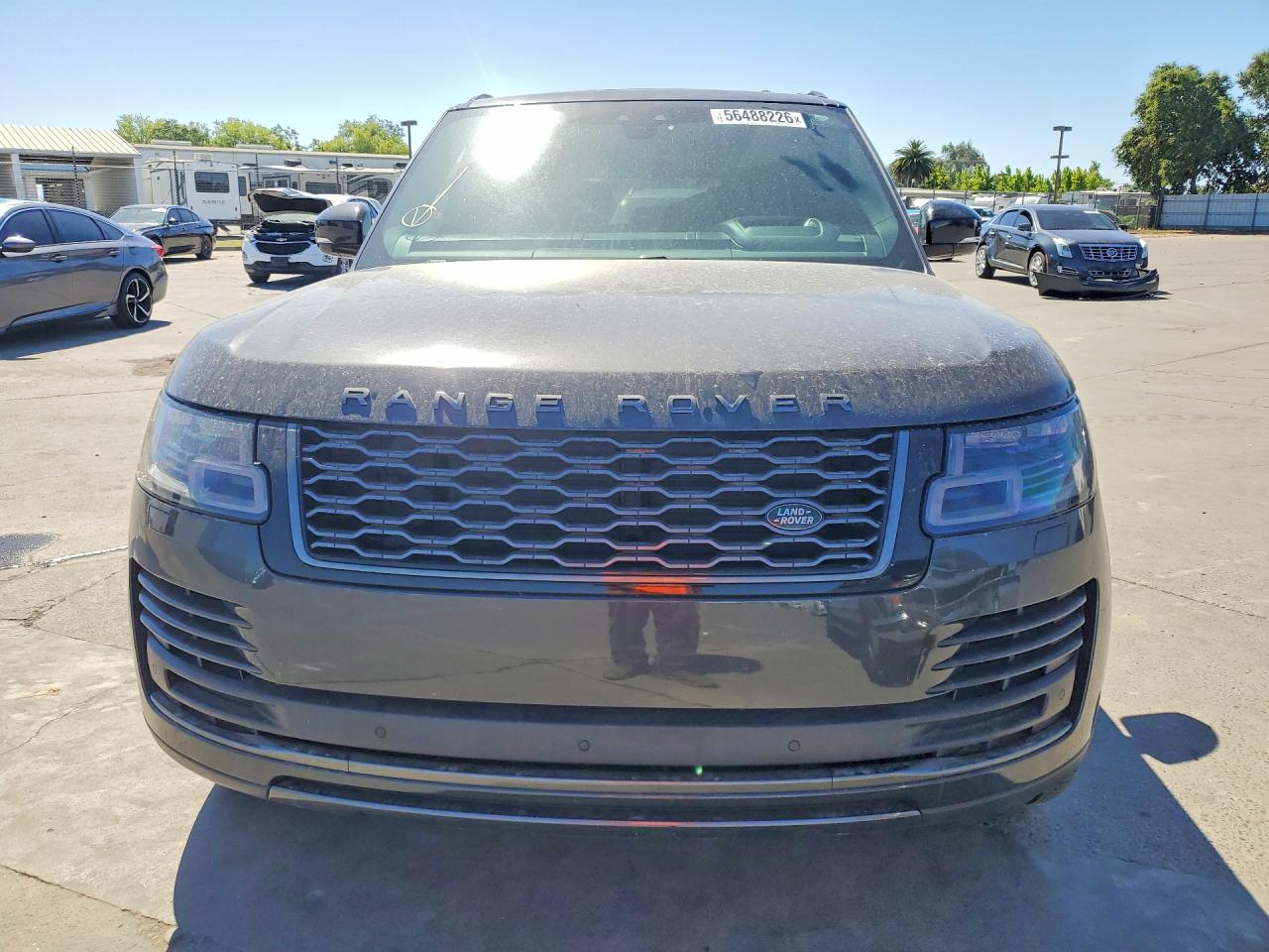 2021 Land Rover Range Rover Westminster Edition Gray vin: SALGS5SE0MA422390