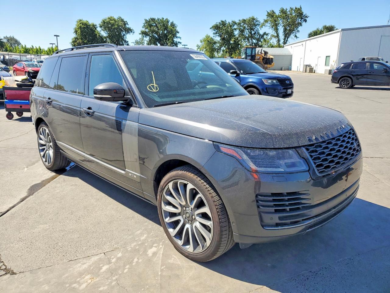 2021 Land Rover Range Rover Westminster Edition Gray vin: SALGS5SE0MA422390