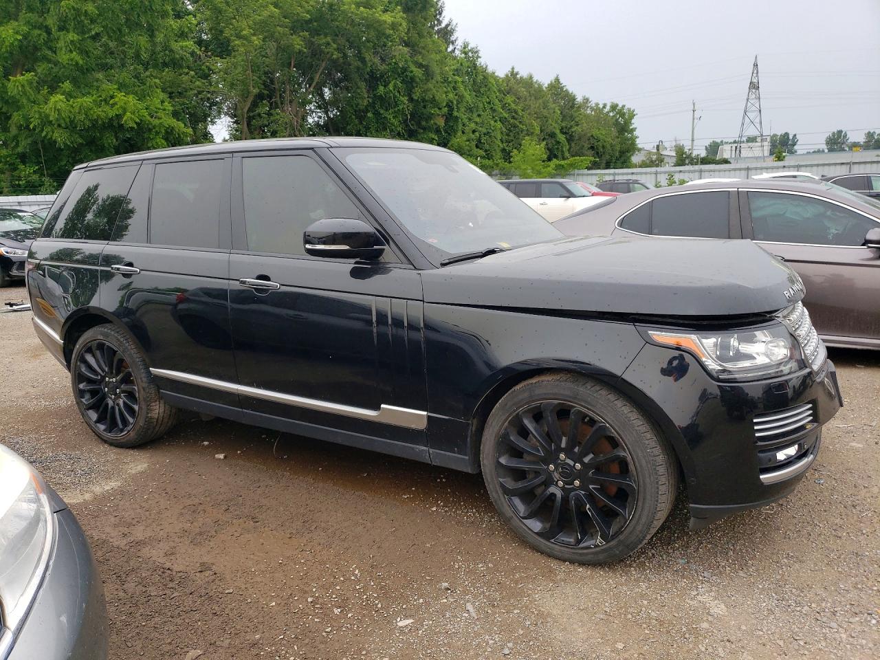 2013 Land Rover Range Rover Autobiography Black vin: SALGV2EF1DA111173