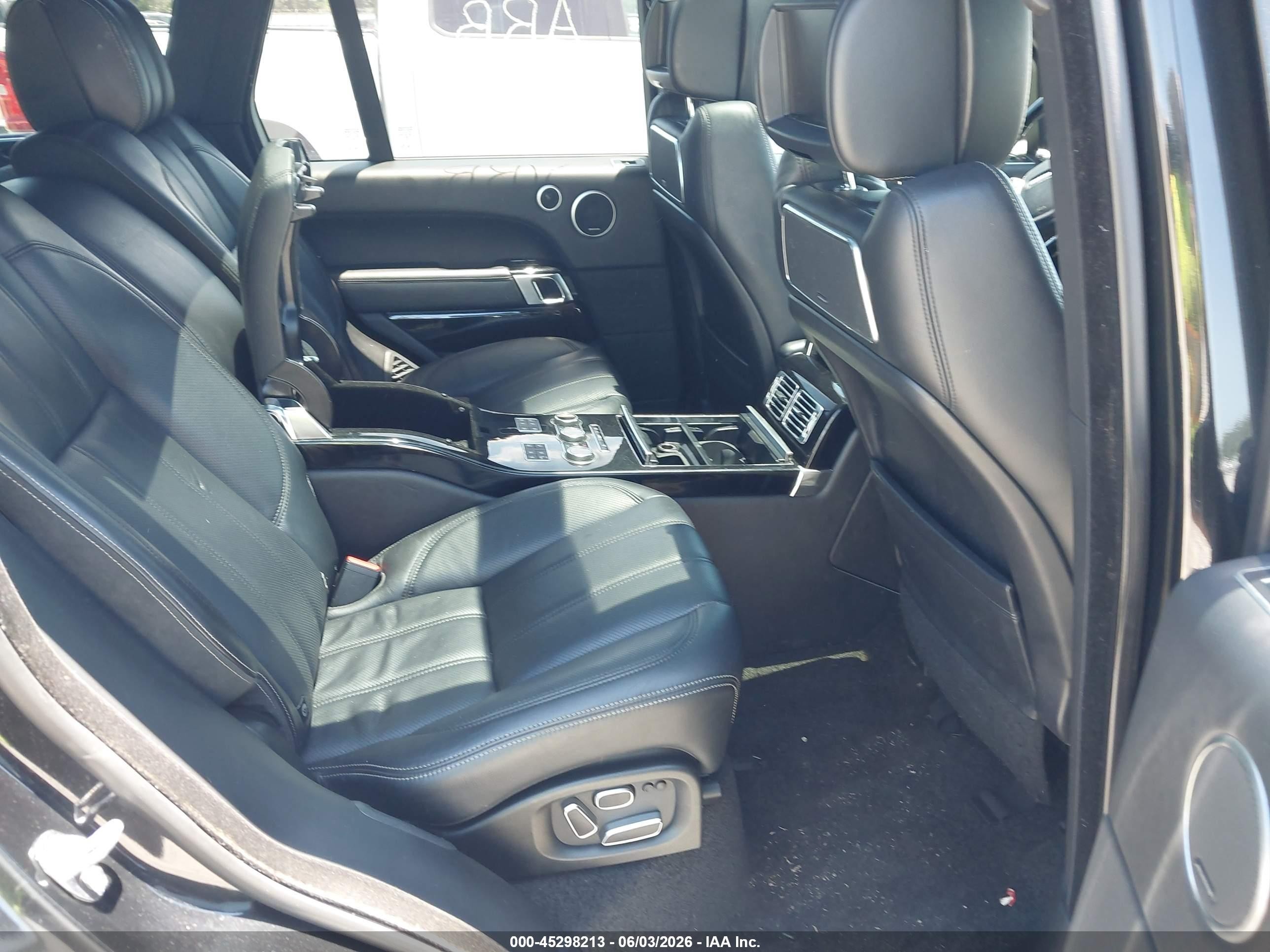 2014 Land Rover Range Rover 5.0l V8 Supercharged Autobiography Black vin: SALGV2EF5EA125224