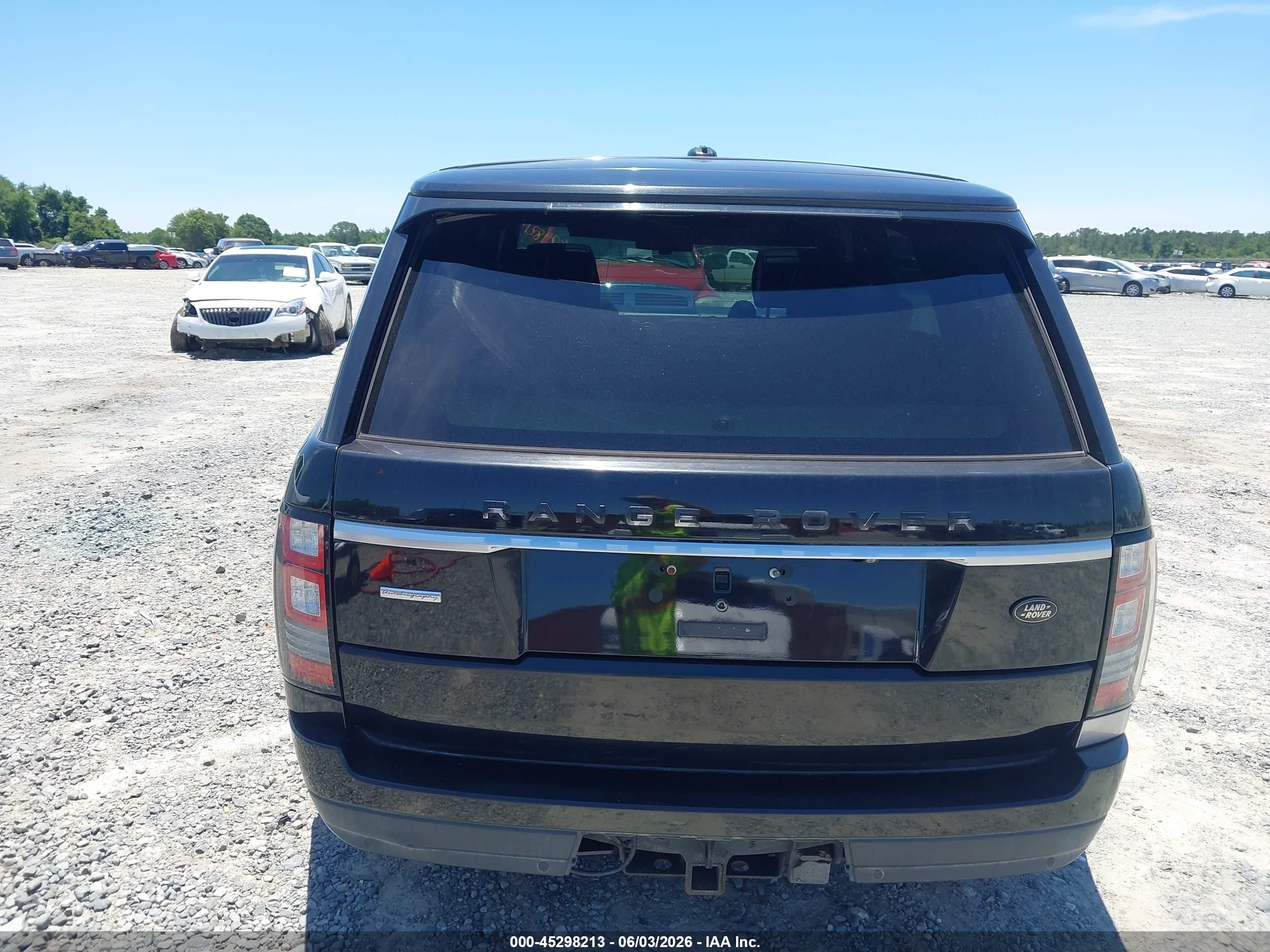 2014 Land Rover Range Rover 5.0l V8 Supercharged Autobiography Black vin: SALGV2EF5EA125224