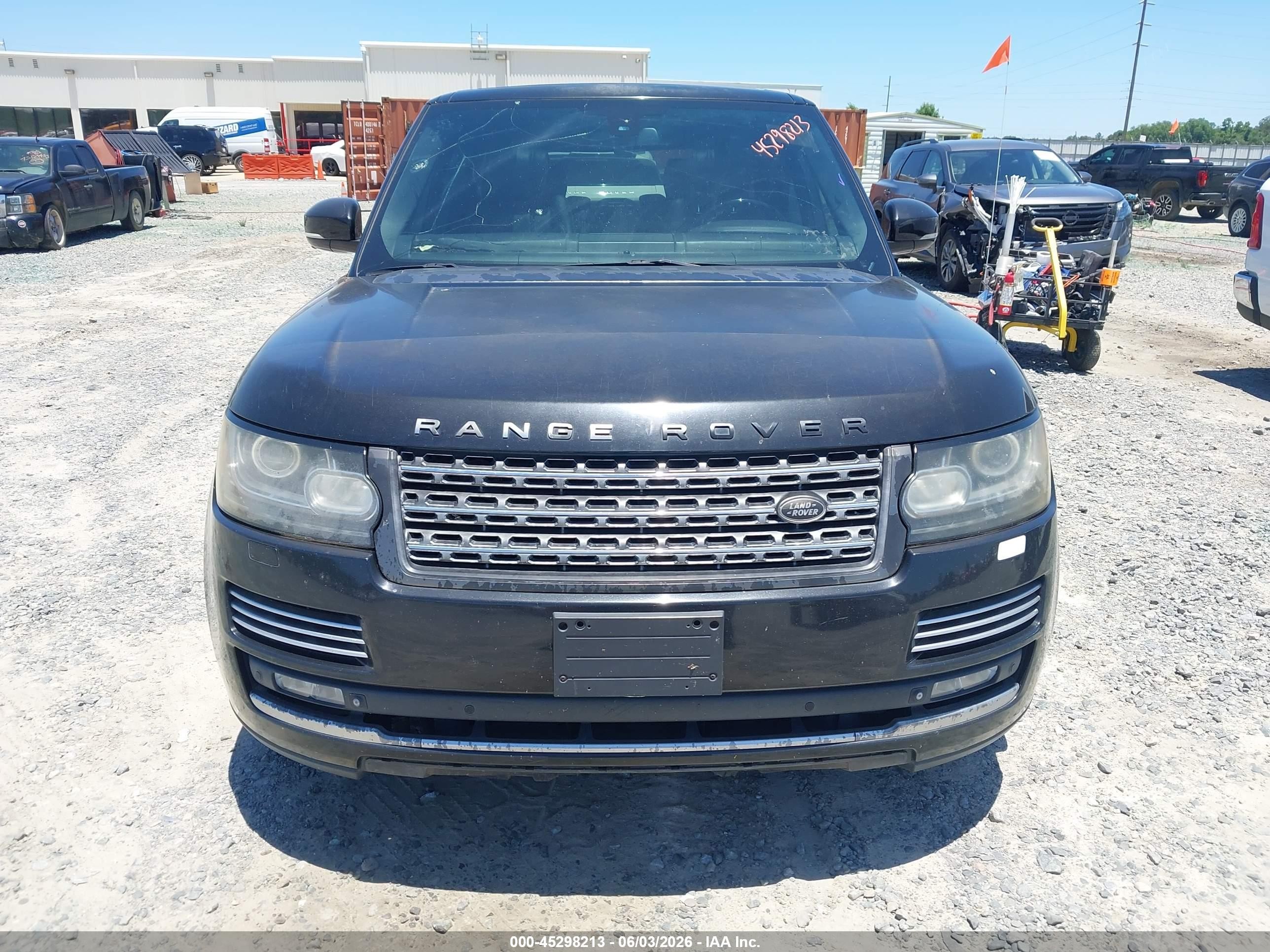 2014 Land Rover Range Rover 5.0l V8 Supercharged Autobiography Black vin: SALGV2EF5EA125224