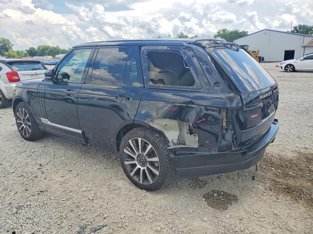 2014 Land Rover Range Rover Autobiography Black vin: SALGV2EF6EA142484