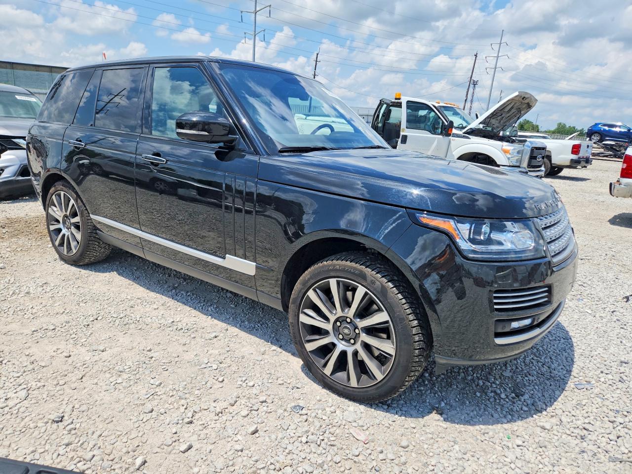 2014 Land Rover Range Rover Autobiography Black vin: SALGV2EF6EA142484