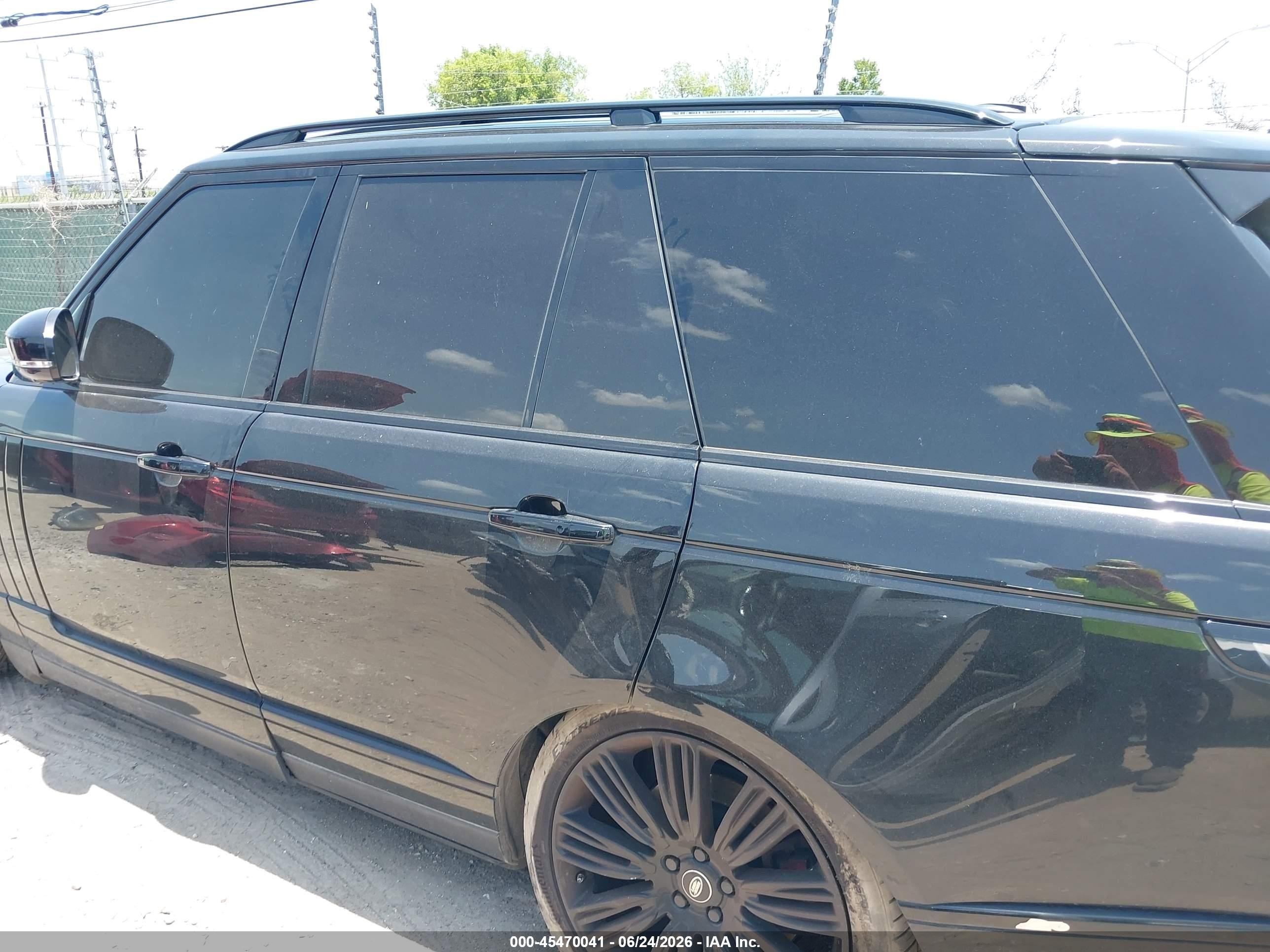 2013 Land Rover Range Rover Supercharged Plus Autobiography Pkg Black vin: SALGV2EF8DA118427