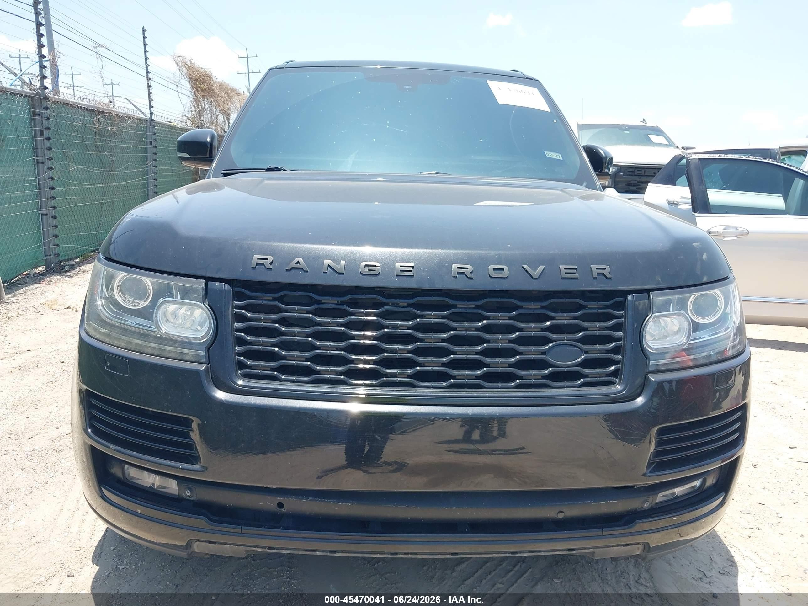 2013 Land Rover Range Rover Supercharged Plus Autobiography Pkg Black vin: SALGV2EF8DA118427