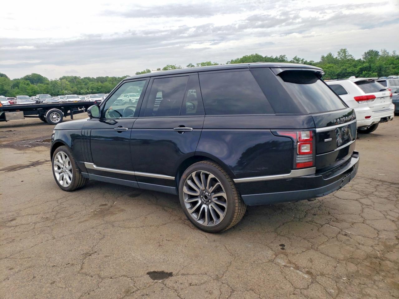 2014 Land Rover Range Rover Autobiography Black vin: SALGV2EF9EA127834