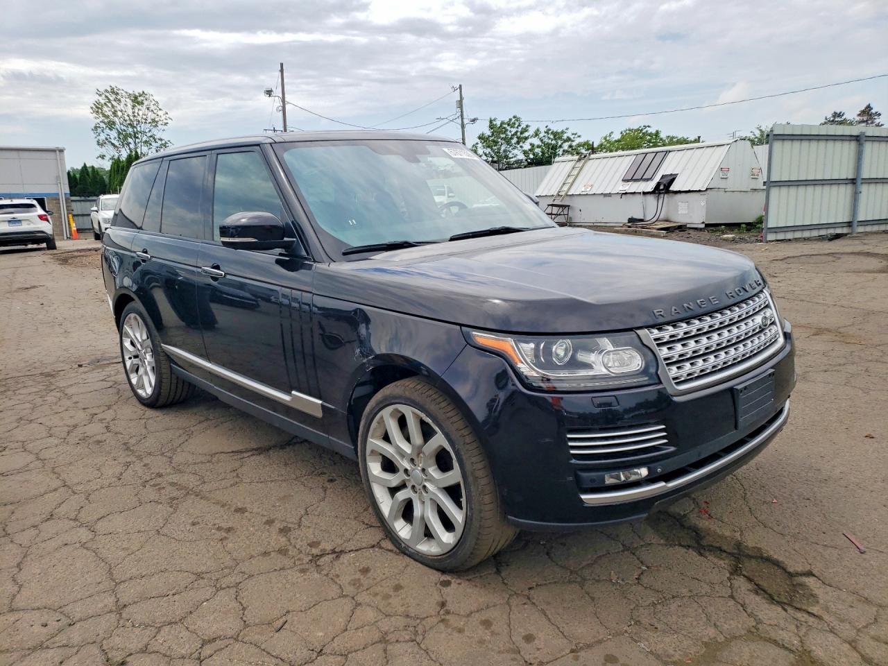2014 Land Rover Range Rover Autobiography Black vin: SALGV2EF9EA127834