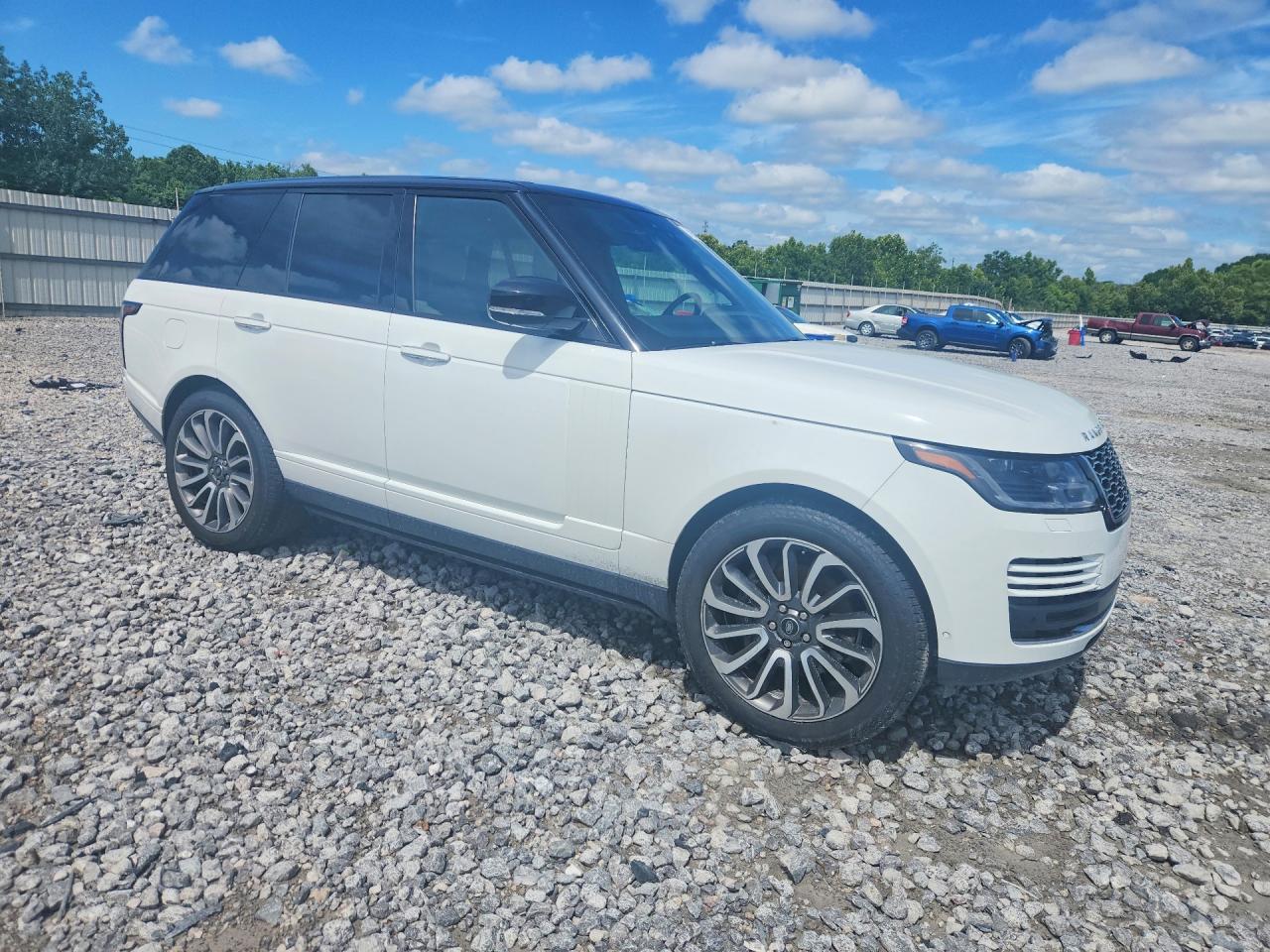 2020 Land Rover Range Rover Autobiography White vin: SALGV2SE8LA569187