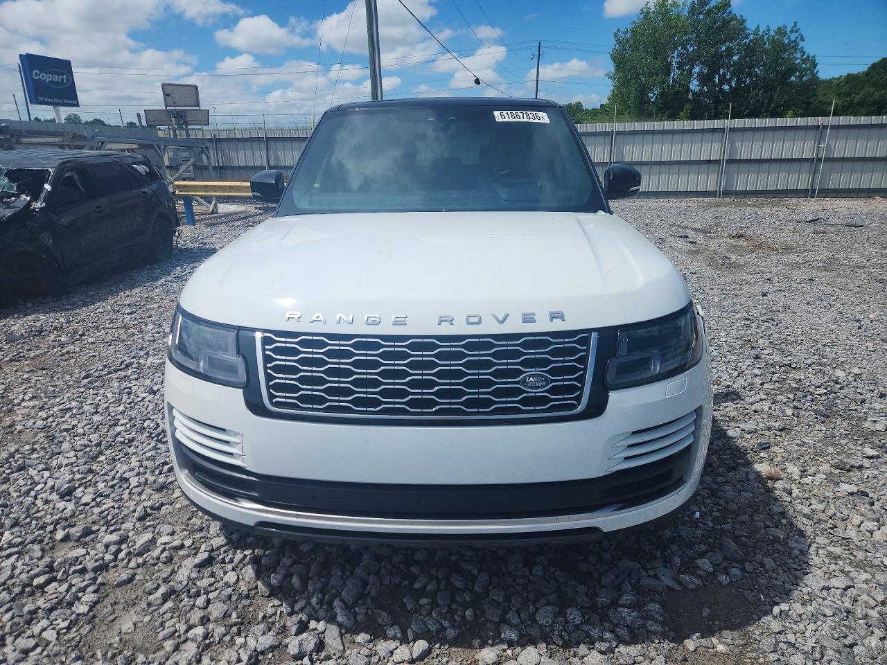 2020 Land Rover Range Rover Autobiography White vin: SALGV2SE8LA569187