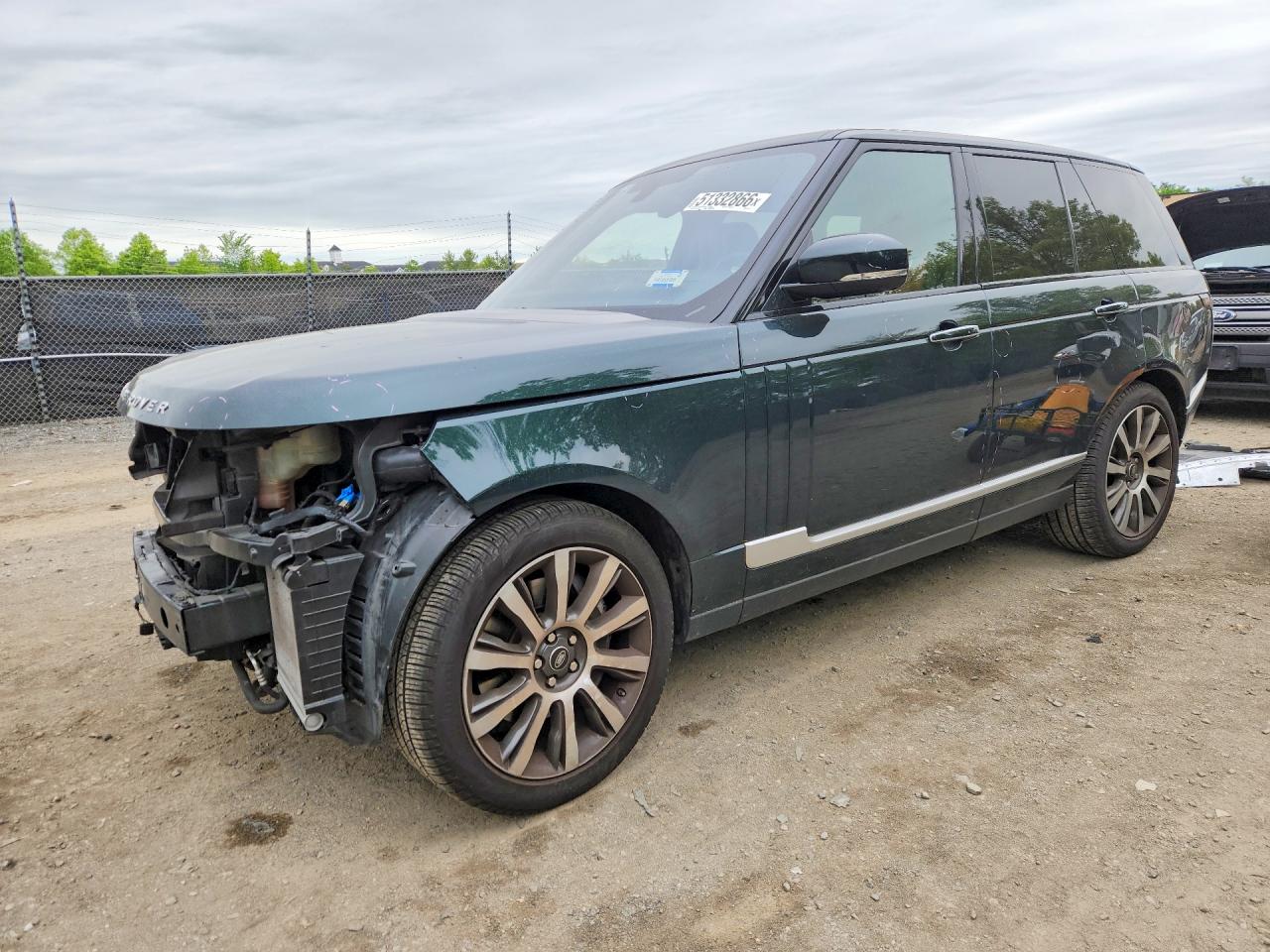 2015 Land Rover Range Rover Autobiography Green vin: SALGV2TF0FA201193
