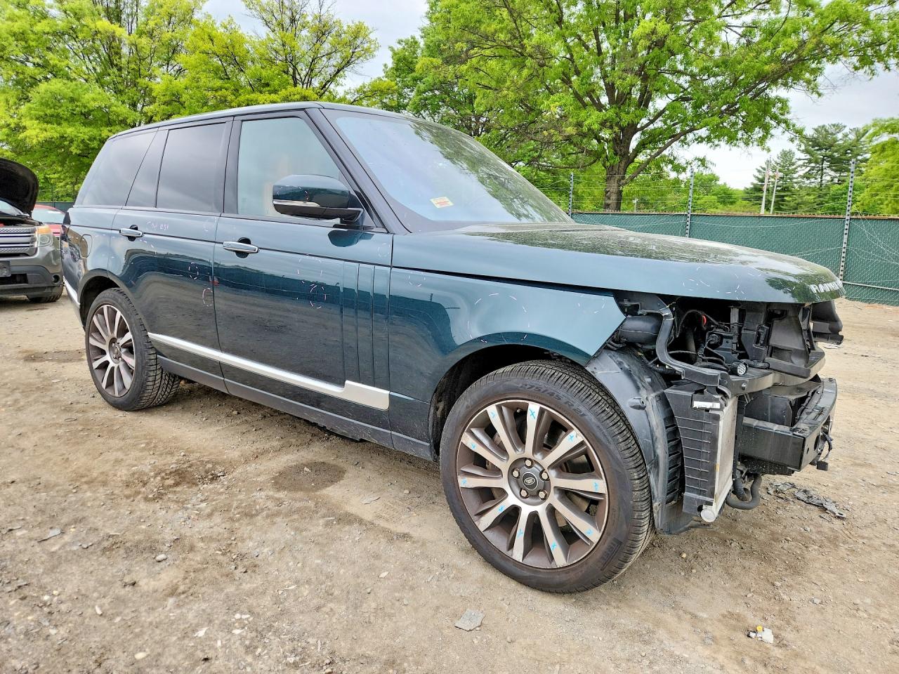 2015 Land Rover Range Rover Autobiography Green vin: SALGV2TF0FA201193