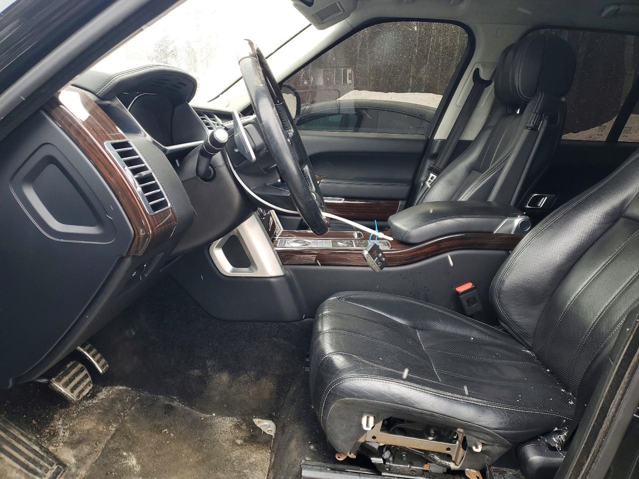 2015 Land Rover Range Rover Autobiography Черный vin: SALGV2TF2FA207805