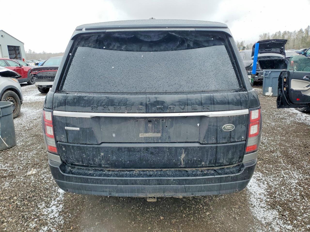 2015 Land Rover Range Rover Autobiography Черный vin: SALGV2TF2FA207805