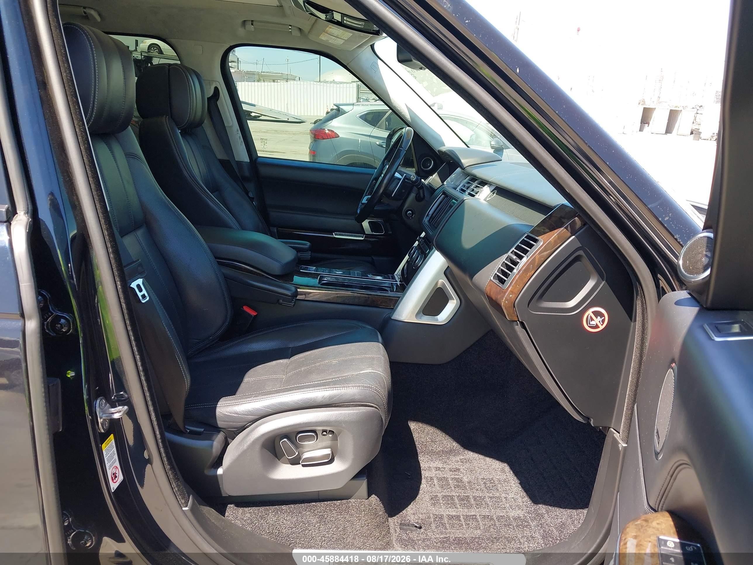 2014 Land Rover Range Rover 5.0l V8 Supercharged Autobiography Dark Blue vin: SALGV2TF5EA172661