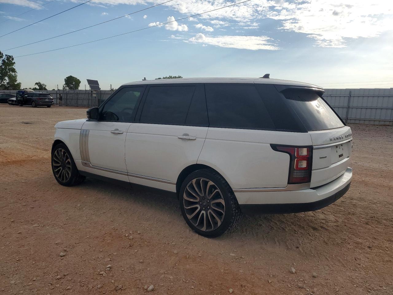 2016 Land Rover Range Rover Autobiography White vin: SALGV3EF3GA271453