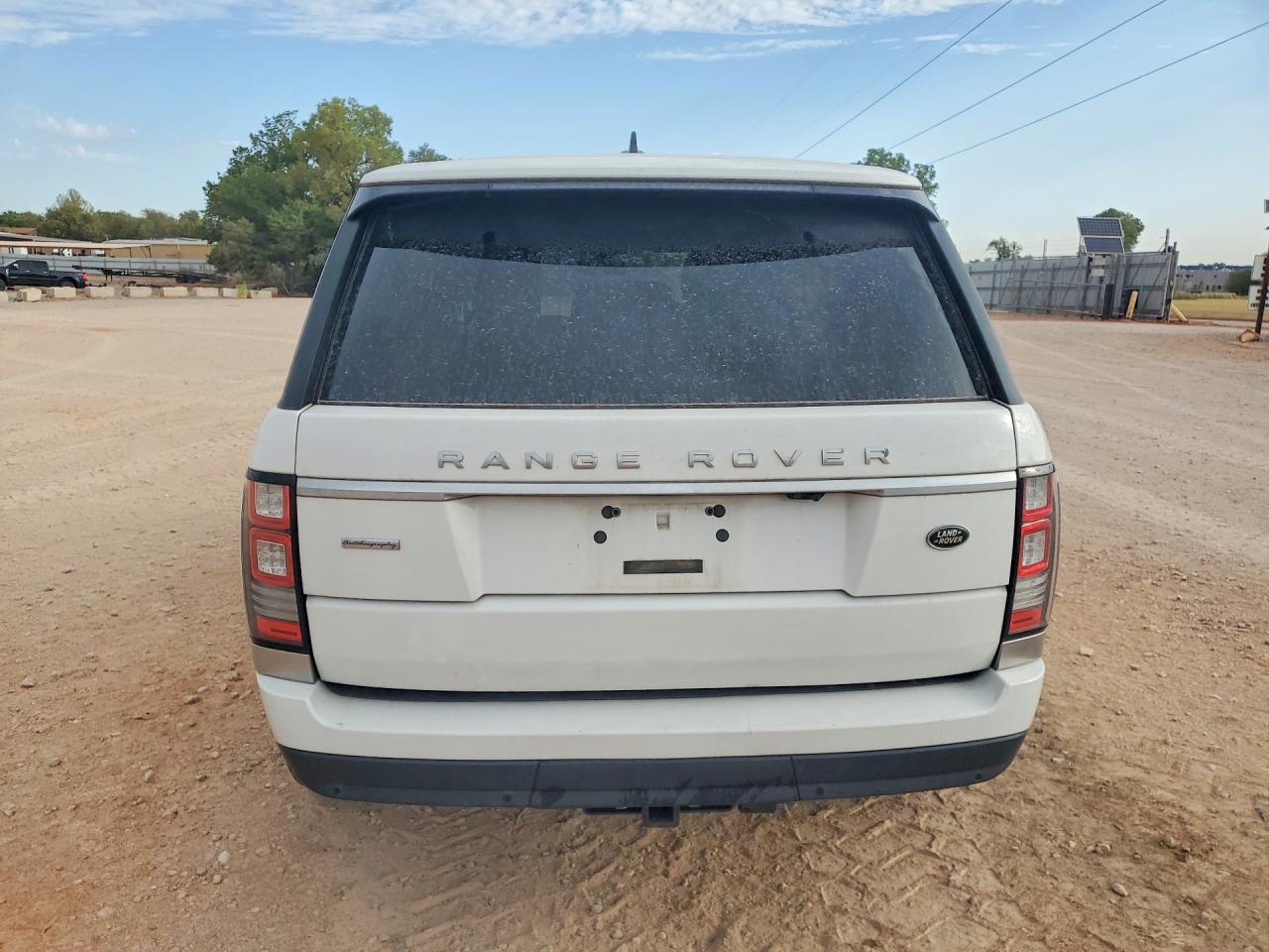 2016 Land Rover Range Rover Autobiography White vin: SALGV3EF3GA271453