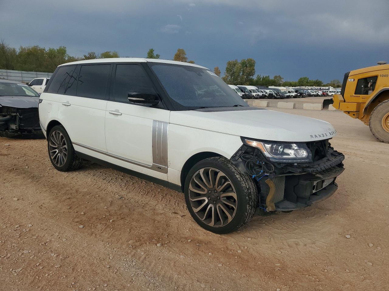 2016 Land Rover Range Rover Autobiography White vin: SALGV3EF3GA271453