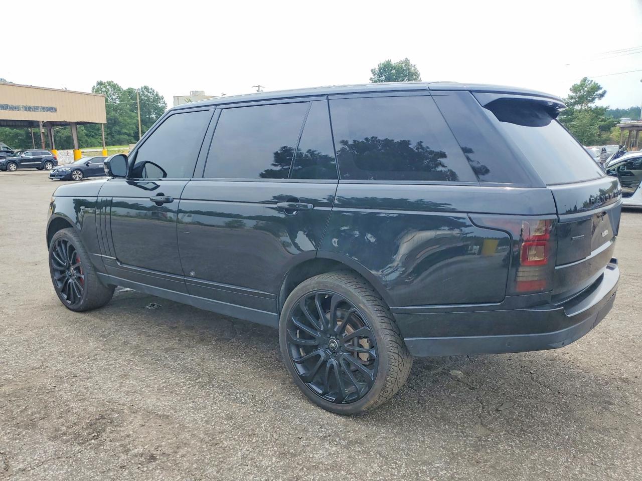 2014 Land Rover Range Rover Autobiography Черный vin: SALGV3TF4EA194737