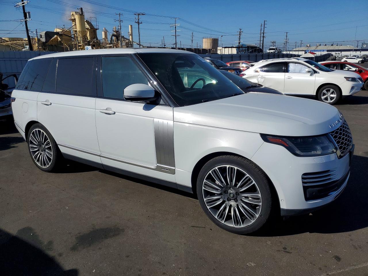 2019 Land Rover Range Rover Autobiography White vin: SALGV5RE3KA520727