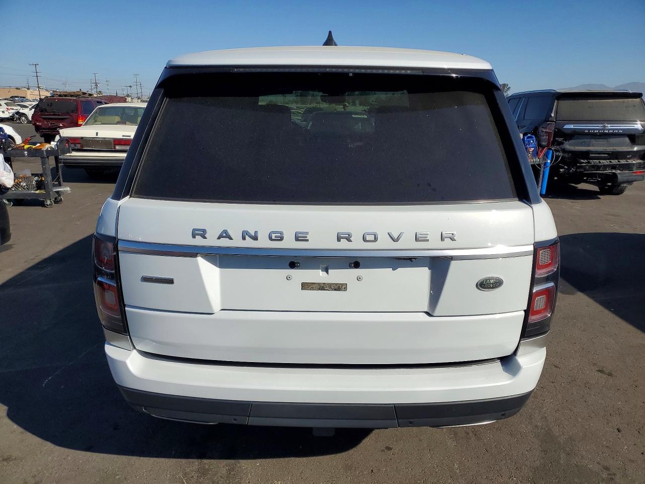 2019 Land Rover Range Rover Autobiography White vin: SALGV5RE3KA520727
