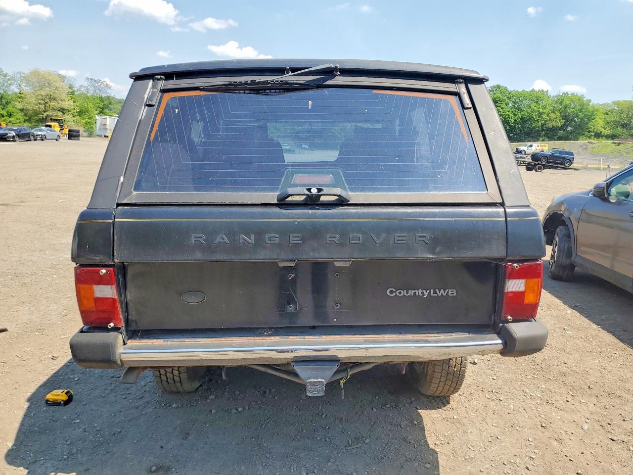 1995 Land Rover Range Rover Long Wheelbase Black vin: SALHC1343SA654950